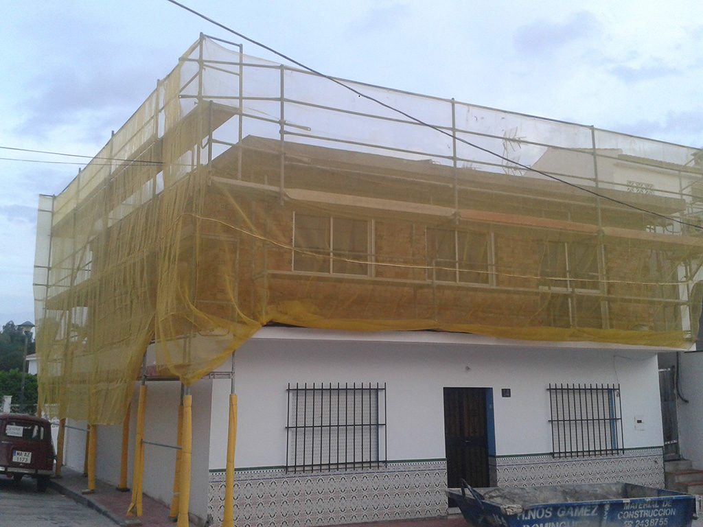Enfoscado e impermeabilización de cubierta en Málaga - 2