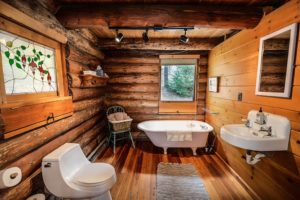 Revestimiento baños madera